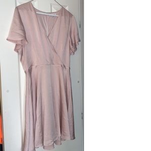 Light Pink Dress from Express